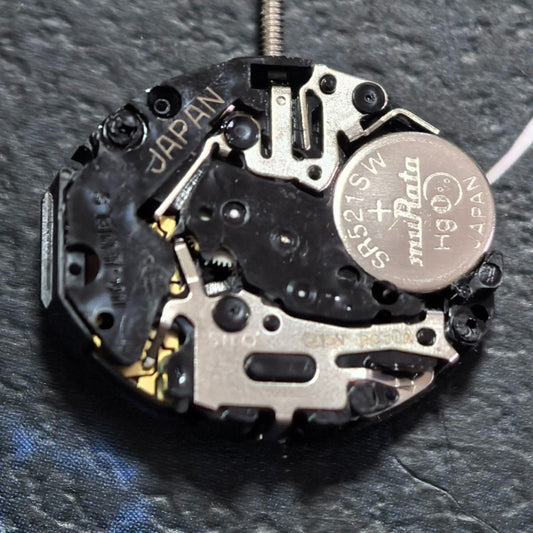 Japan Made Original PC11 Quartz Movement watch part with 3 hands, compatible with various watch repairs and brands.