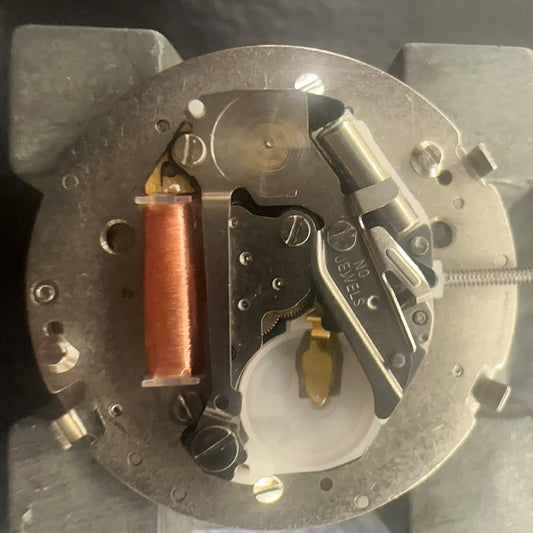 2035 Quartz multifunction watch movement with small seconds at 3, 6, and 9