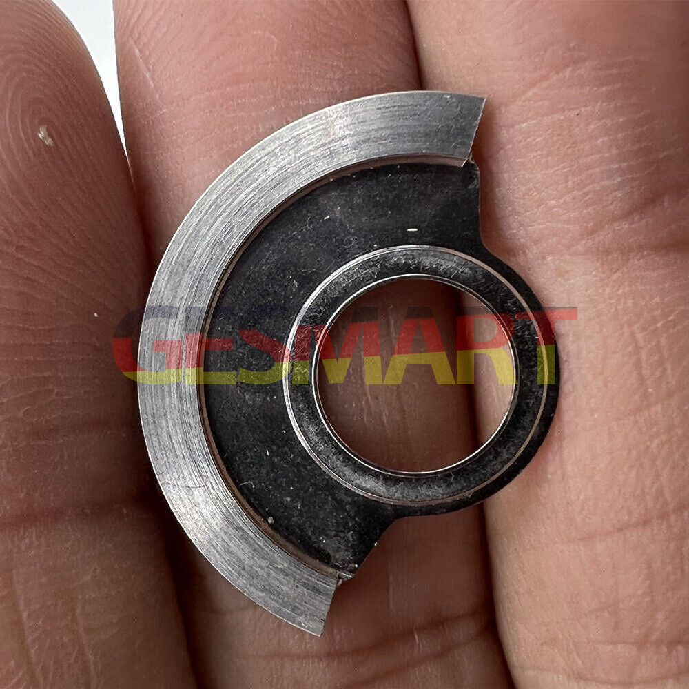 Generic watch movement oscillating weight rotor replacement, compatible with ETA 2892 models.