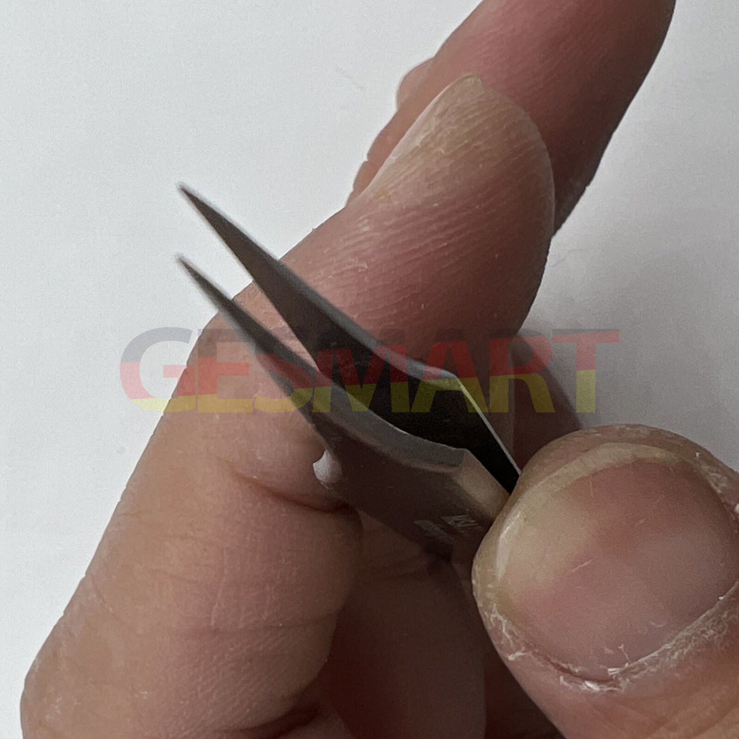 Horotec MSA12.302-4 antimagnetic steel tweezer for precise watch repair and delicate handling tasks.