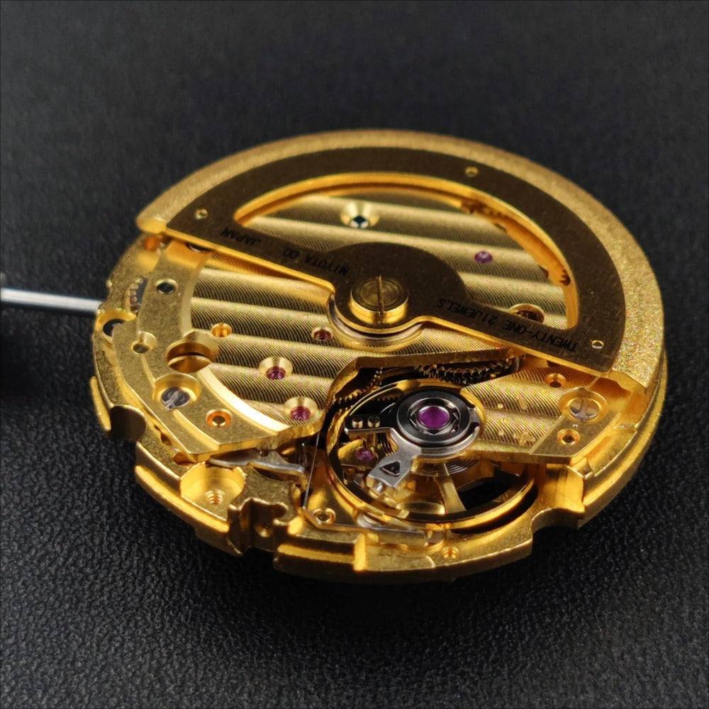 Japan Made Miyota 82S5 Mechanical Movement Golden 21 Jewels 82S5 Self-winding