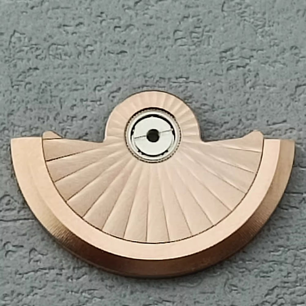 Rose Golden Radial Pattern No Hollow Rotor Oscillating Weight for NH34 NH35 NH36 NH38