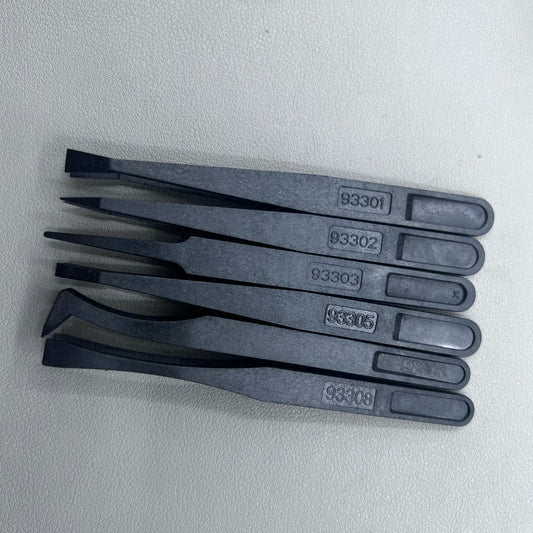 Carbon Fibre ESD Anti-Static Tweezer BG 6751 for Precise Watch Accessory Repairs