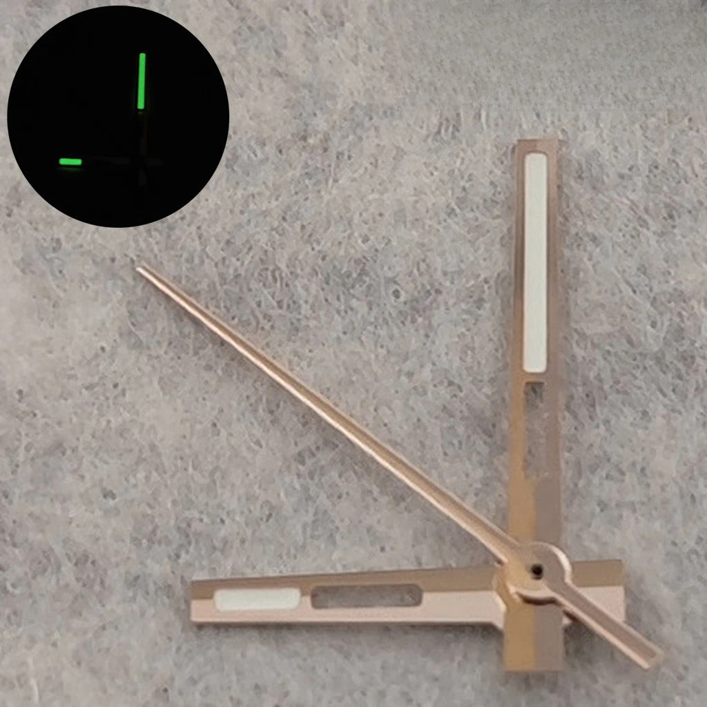 Green Luminous Multicolor Trim Watch Hands For NH35 NH36 NH38 7S26 4R35 4R36