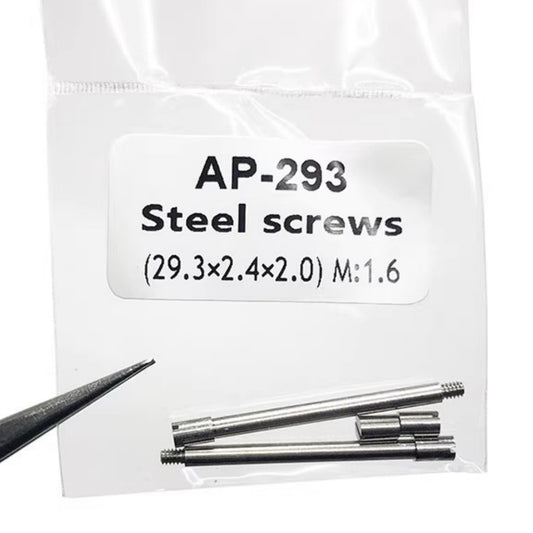 Stainless steel 29.3x2.4x2.0mm spring bar with screws for Audemars Piguet watch repair and replacement