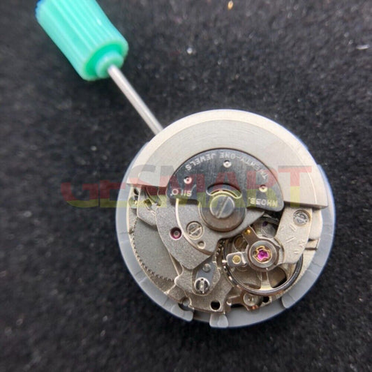 Seiko SII NH05 automatic watch movement with date display at 3 o'clock, Japan made quality.