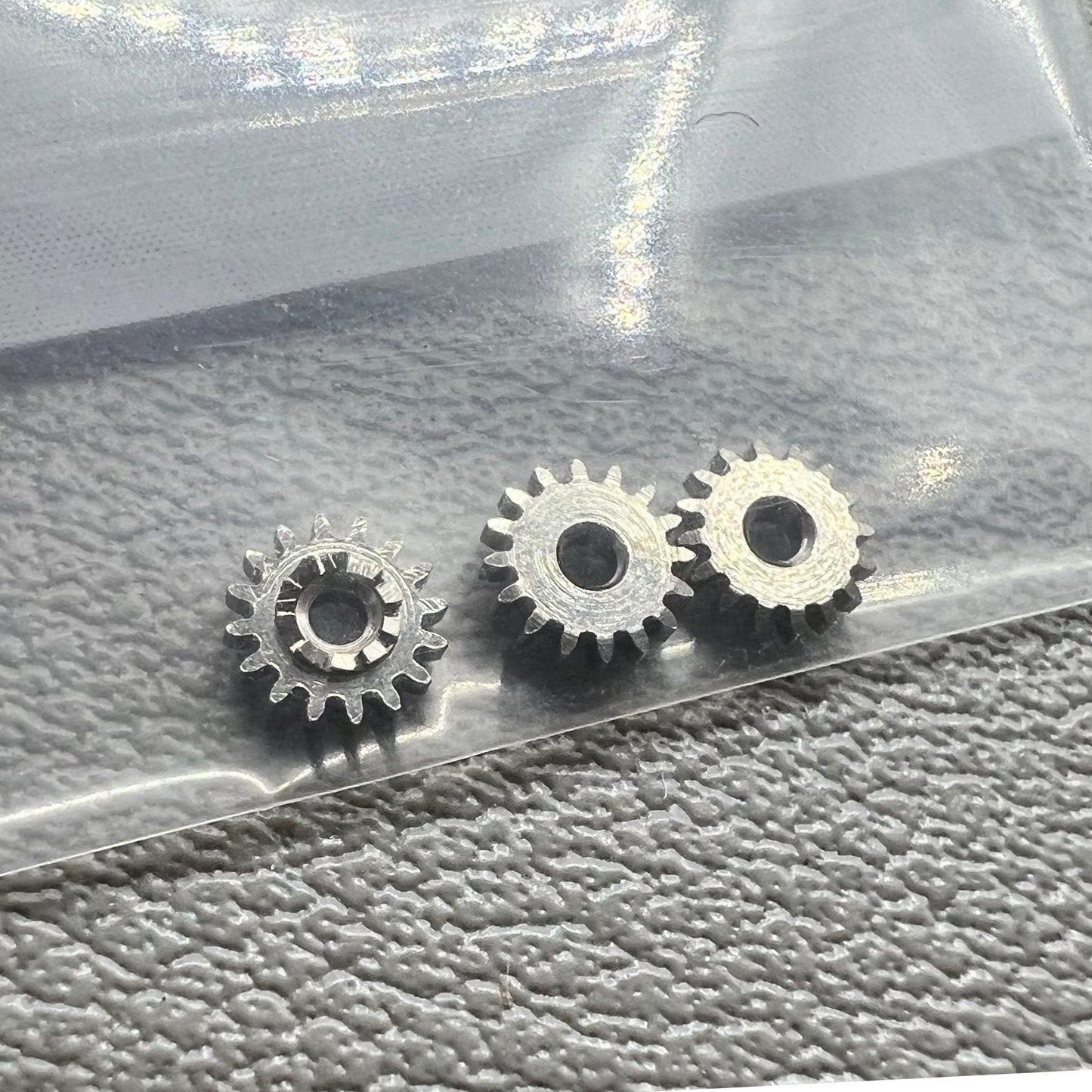 3 PIECES Silver Winding Pinion Generic for Movement China Made Shanghai 7120