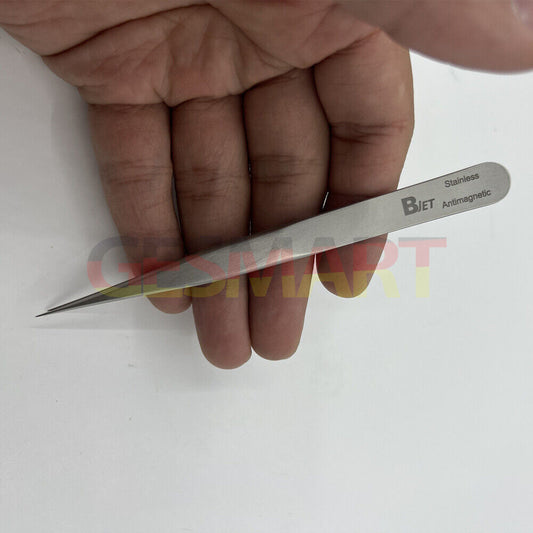 Bergeon 7024-3 anti magnetic tweezers 120mm for precise watch repair and accessory handling