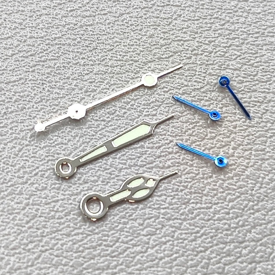 2 Sets Lume Blue Small Second Watch Hands for Miyota OS10 OS20 OS22 OS60 OS80