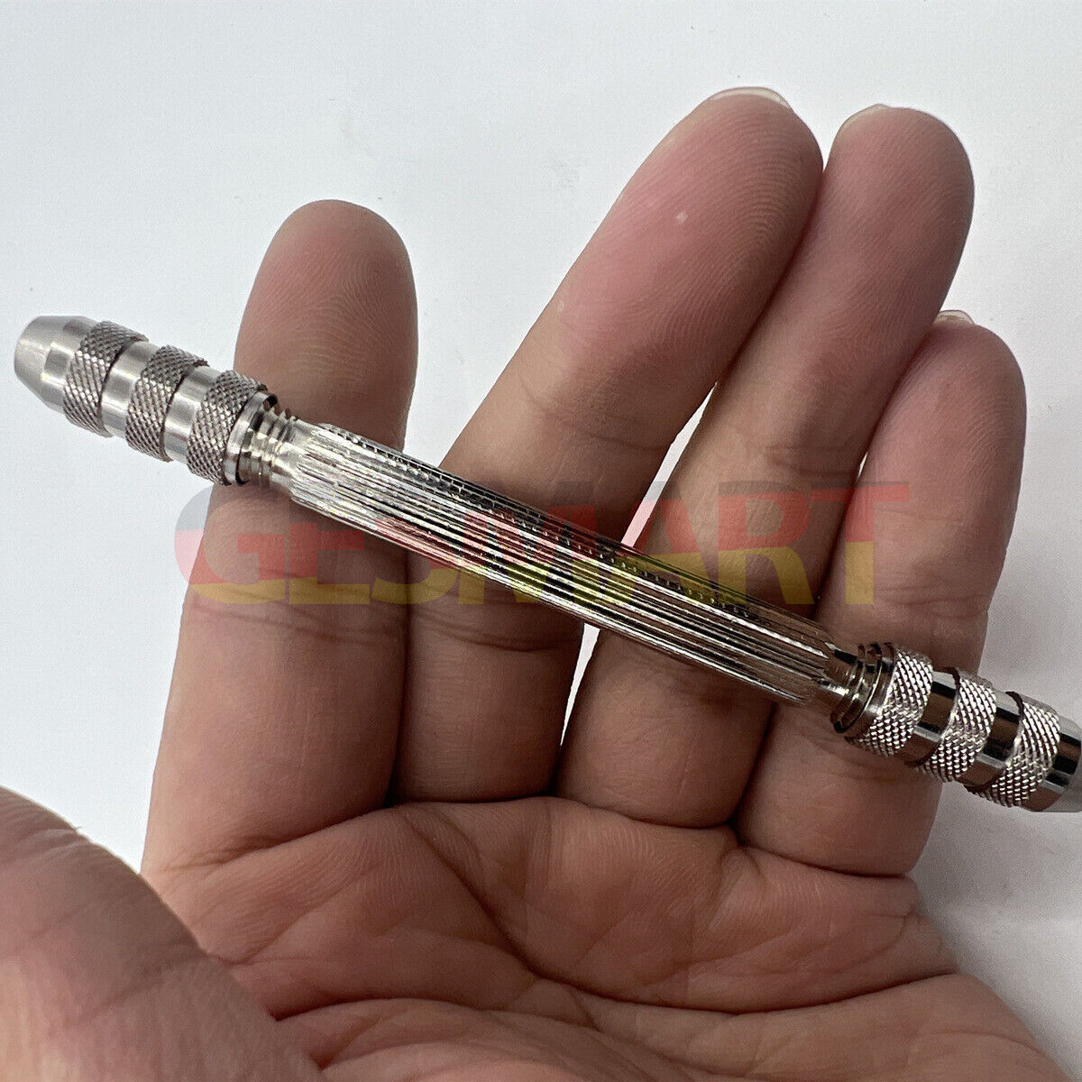 Horotec MSA02.012 double pin vise for watch repair, professional precision tool for securing small parts in horology maintenance.