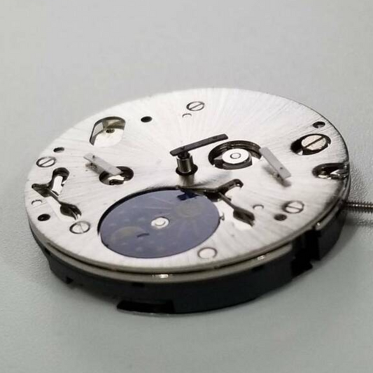 ISA 9231 silver quartz watch repair part for precise timekeeping and durability.