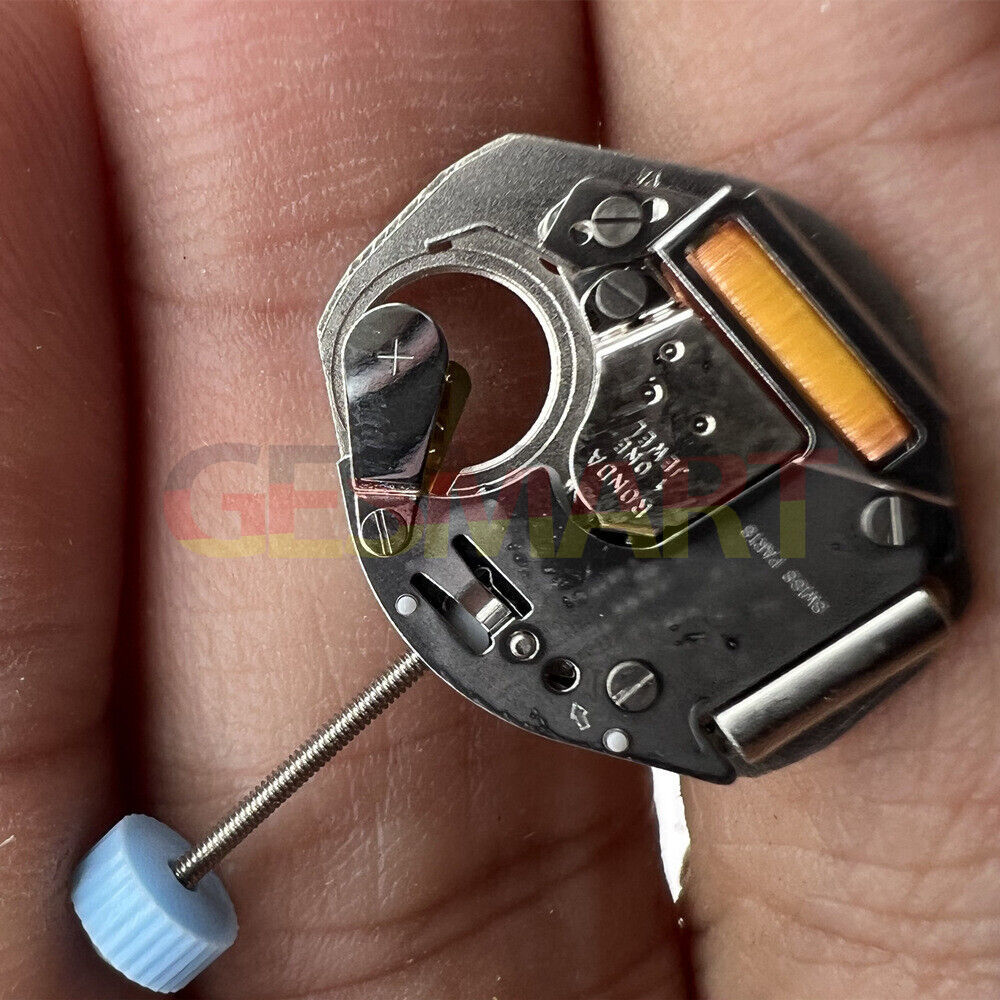 H5 Ronda 762 Swiss quartz watch movement, high canon pinion 5.8mm, precise timekeeping mechanism