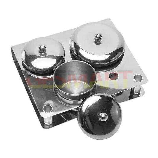 Stainless steel watch oil washing jar, perfect for watchmakers' repair tools and maintenance.