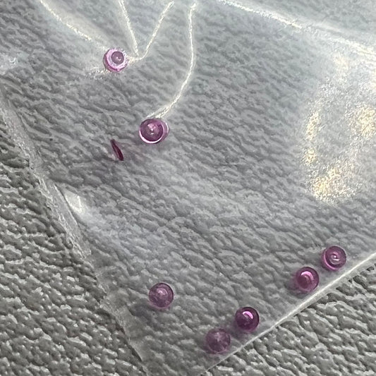 Jewels of Middle Bridge second wheel set for ETA 2824-2879 watches, precision parts by 10 PIECES.