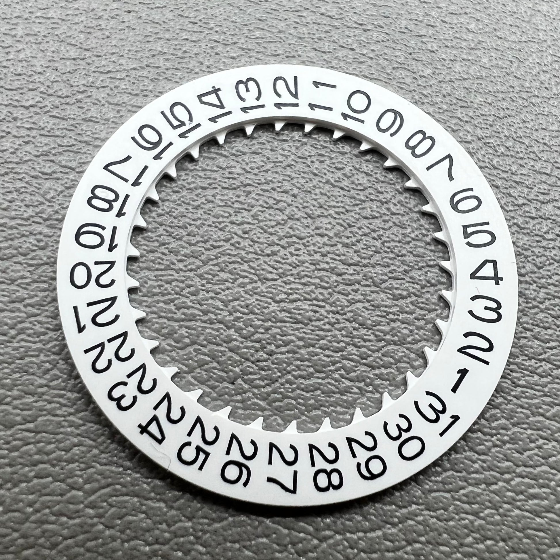 White date disc wheel for NH35 NH36 Date@3 watch movement, compatible with 2-piece set, brand quality.