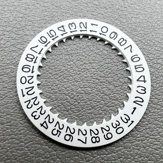 White date disc wheel for NH35 NH36 Date@3 watch movement, compatible with 2-piece set, brand quality.