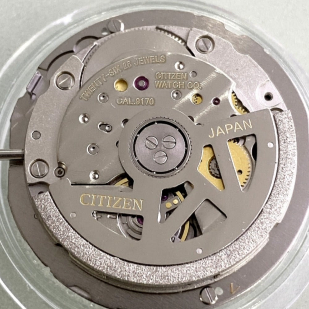 Original Japan Made Citizen 9170 Mechanical White Disk Small Second At 3/6/9