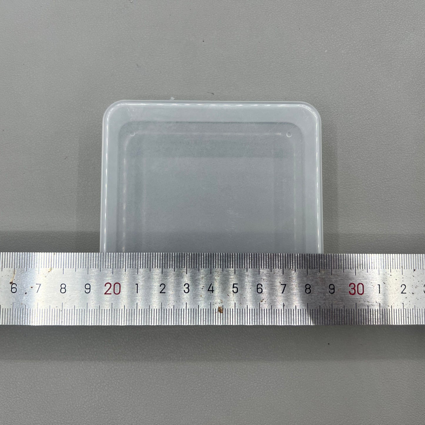 10 PIECES Mini Square Toolbox Box Container Storage Case Hinged Lid (2.8x9.5x9.5cm)