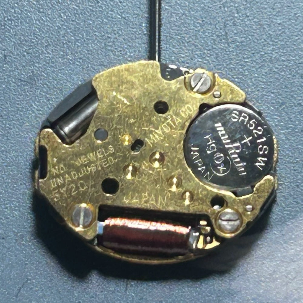 Japan Made Dissembled Movement 5Y20 Quartz Movement 2 Hands Watch Part
