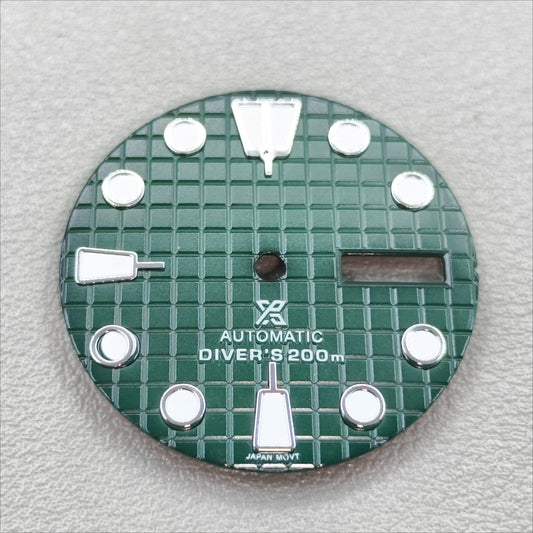 watch dial with S logo