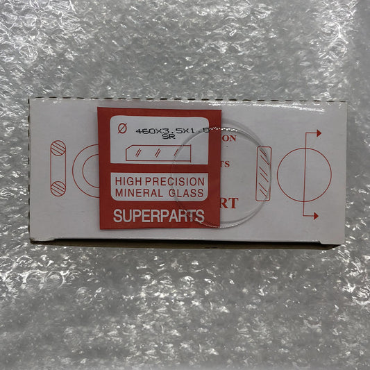 Single Dome Round Watch Glass Kit by Extra White Grade Mineral, 20PCS in 10 sizes, perfect for watch repair.