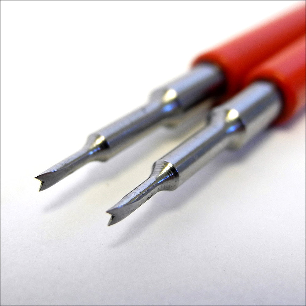 Horotec MSA05.009 watch hand lifting levers 1.00mm for precise seconds hand removal and repair tools.