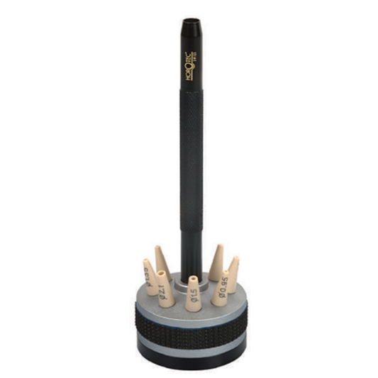 Horotec MSA05.030 precision tool for fitting watch hands securely in repairs and assembly