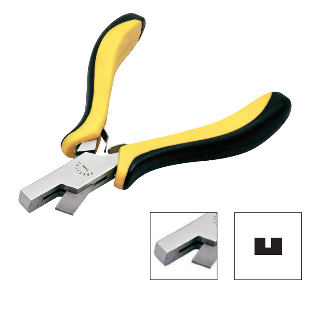Pince Horotec MSA11.105 pour entailler les lanières de cuir, couper