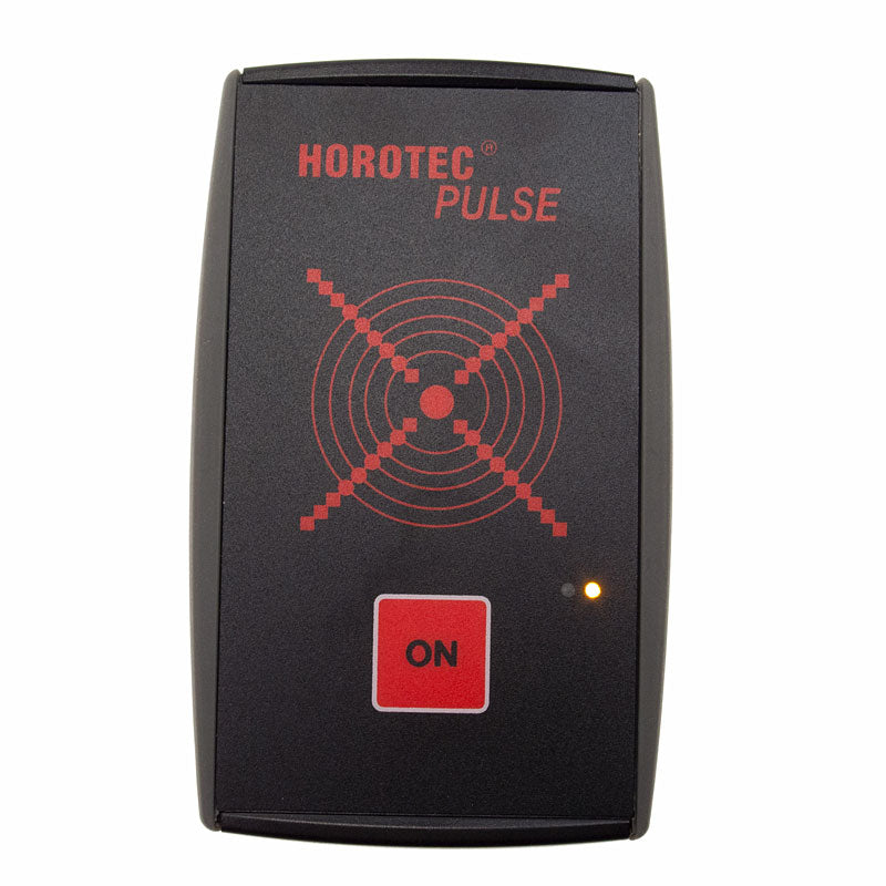 Horotec MSA19.106 pulse quartz movement tester showing accurate timing for watch repair diagnostics.