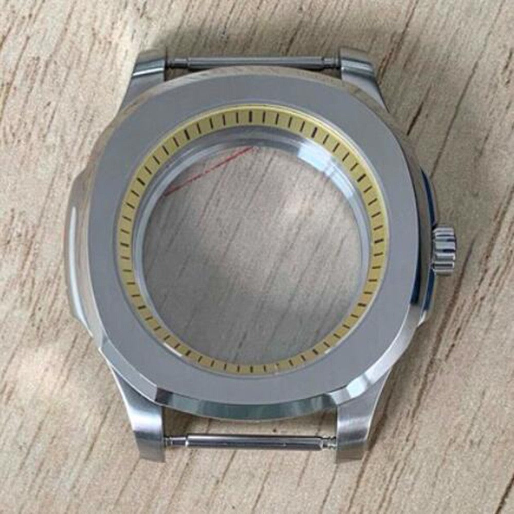 Boîtier de montre 40 mm avec verre saphir pour mouvement automatique NH35/36/4R/7S