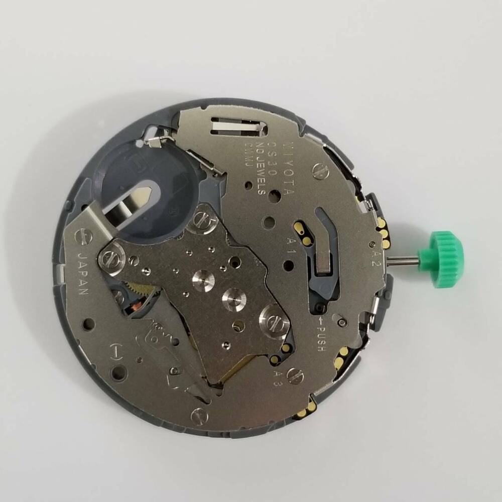 Miyota OS30 quartz watch movement replacement part for accurate timekeeping and reliable watch repair.