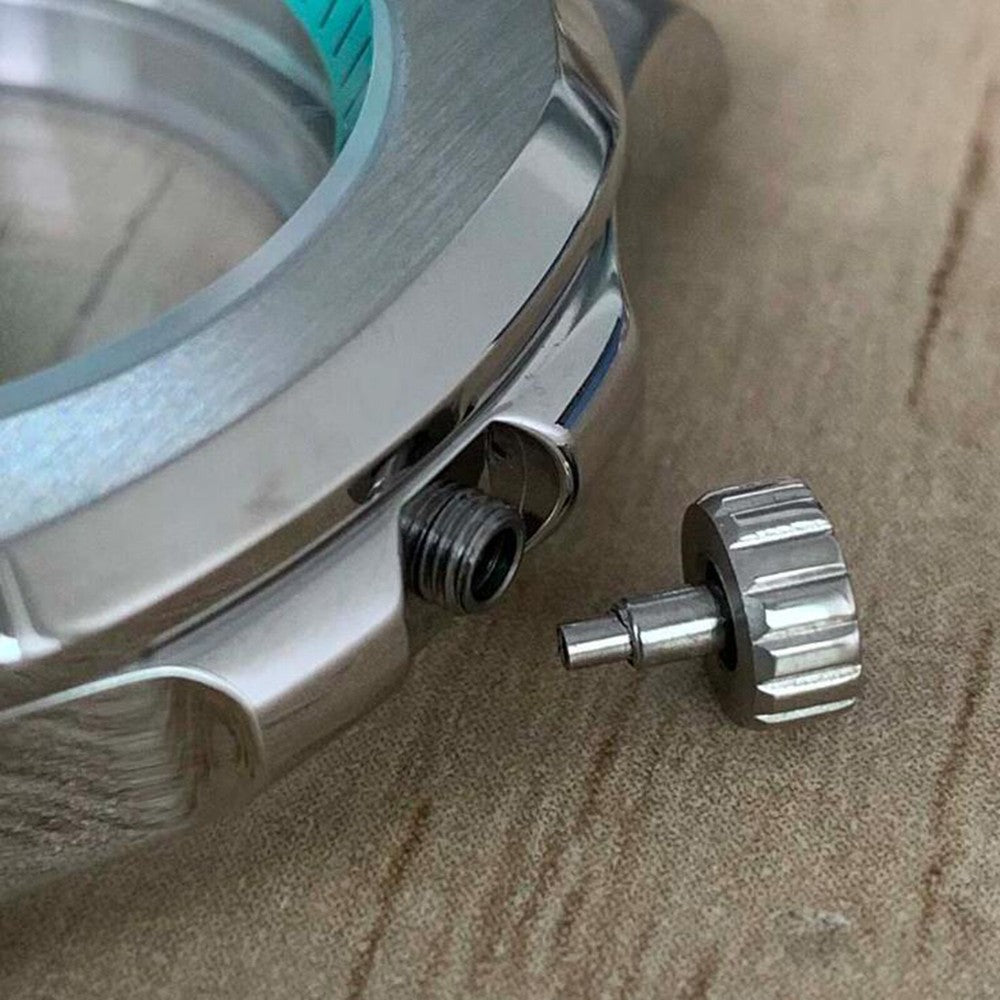 Boîtier de montre 40 mm avec verre saphir pour mouvement automatique NH35/36/4R/7S