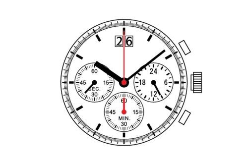 S. Epson YM04 quartz movement part for precise watch repair and accessory maintenance.