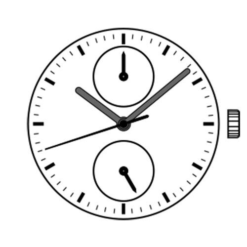 SII VH61 quartz movement watch repair part for accurate timekeeping in watch accessories.