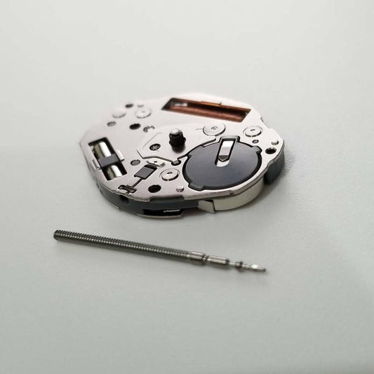 Miyota GL22 quartz watch movement repair part, replacement for GL20, precise timekeeping component.