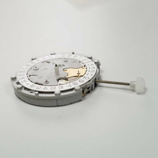 SUNON PE70-2 quartz watch movement repair part with detailed mechanical components for precise timekeeping.