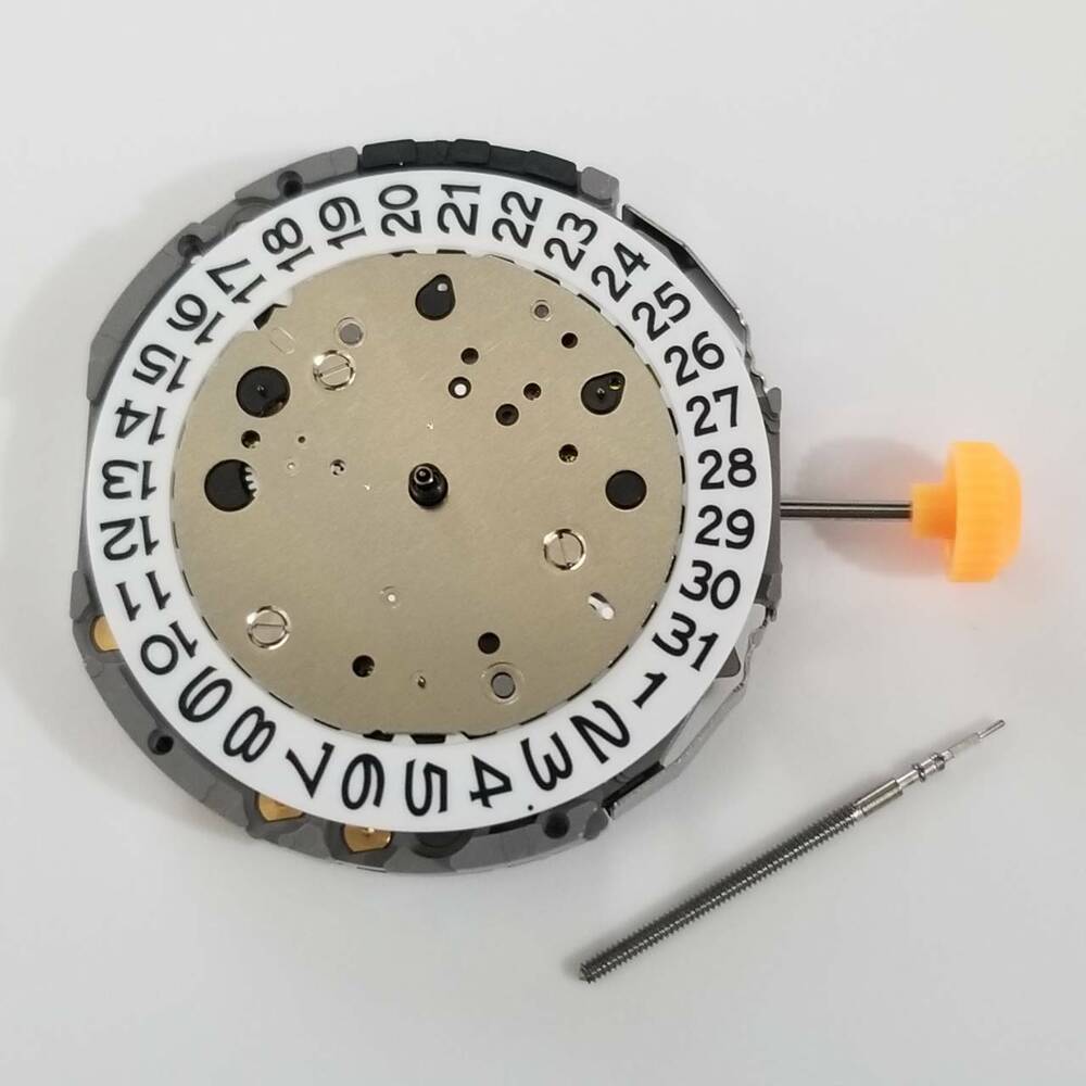 Miyota JS05 quartz movement watch repair parts for precise timekeeping and easy replacement.