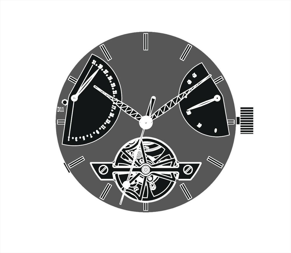 SEAGULL ST2505 precise mechanical watch movement repair part for automatic ST25 mechanism.