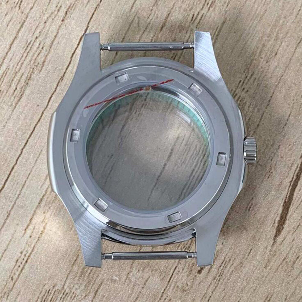 Boîtier de montre 40 mm avec verre saphir pour mouvement automatique NH35/36/4R/7S