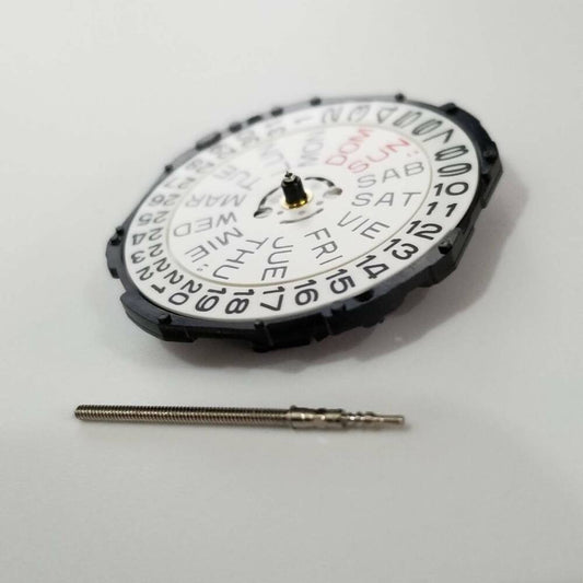 Hattori Epson TMI PC33 quartz watch movement, Japan-made replacement part for repairs.