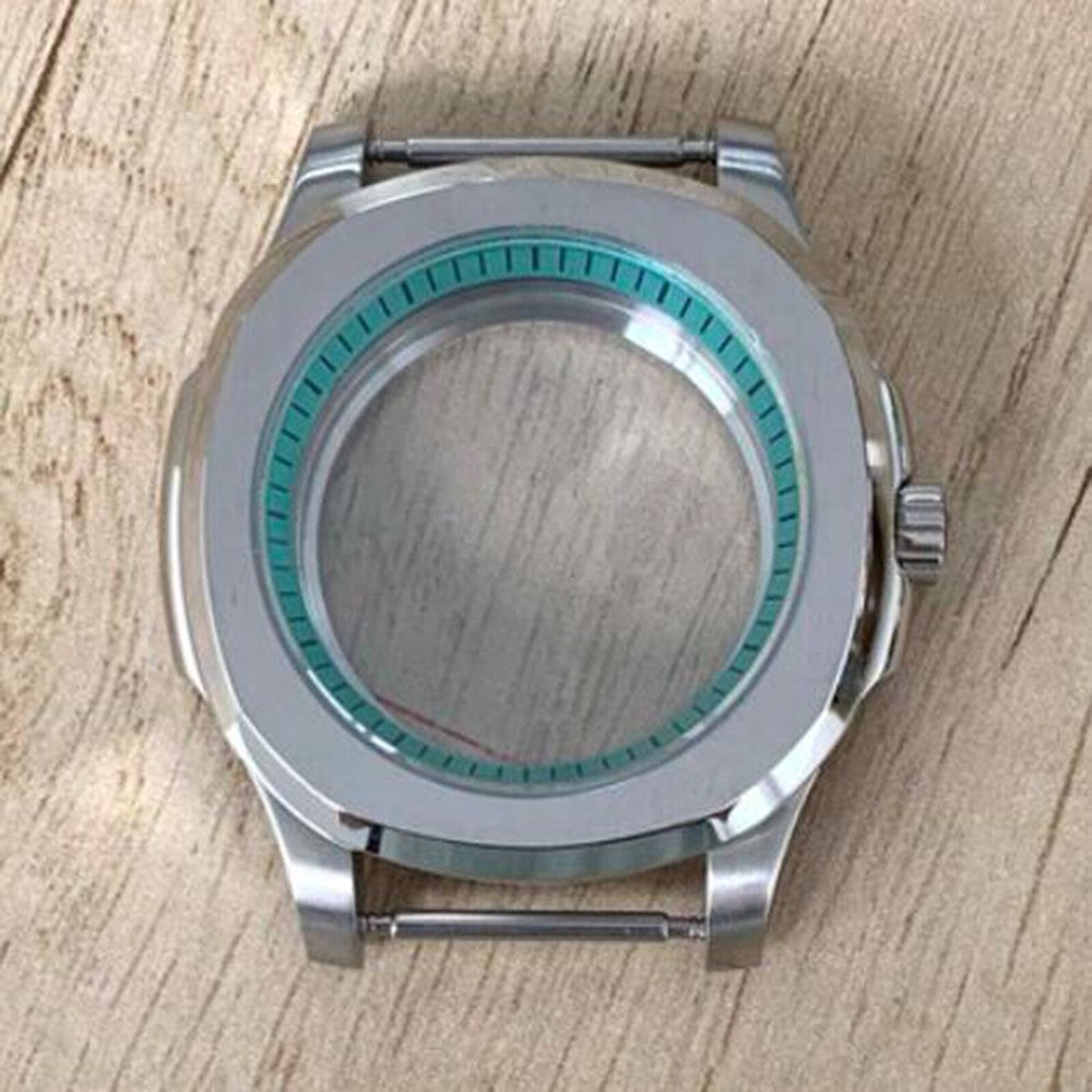 Boîtier de montre 40 mm avec verre saphir pour mouvement automatique NH35/36/4R/7S
