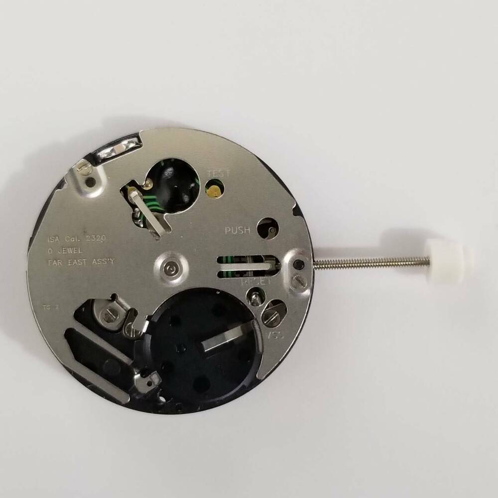 ISA 2320 quartz watch movement parts for accurate repair and maintenance in watch accessories.