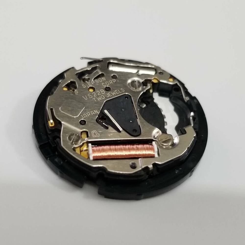 Epson VS22 solar quartz watch movement repair part for precise timekeeping accuracy.