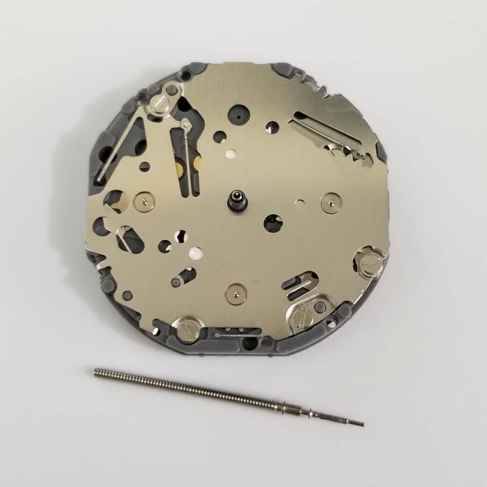 Hattori Epson VH63A quartz watch movement, precision Japanese repair part for timepieces.