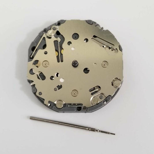 Hattori Epson VH63A quartz watch movement, precision Japanese repair part for timepieces.