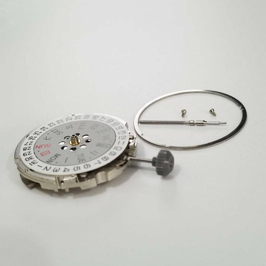 Miyota 8205 automatic watch movement replacement part for precise mechanical repairs.