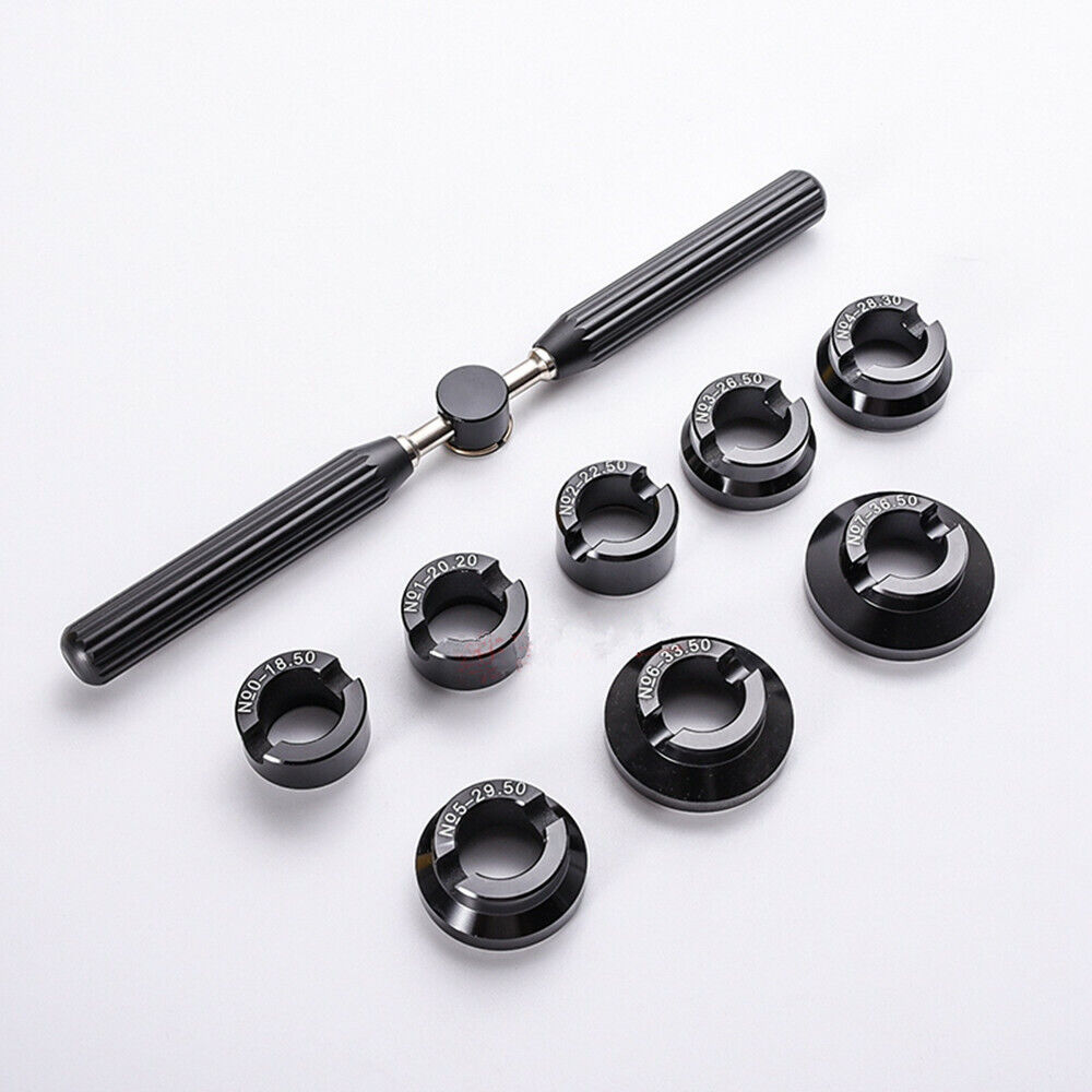 Titanium alloy watch back cover wrench kit for Tudor, durable tool for watch repair and opening cases.
