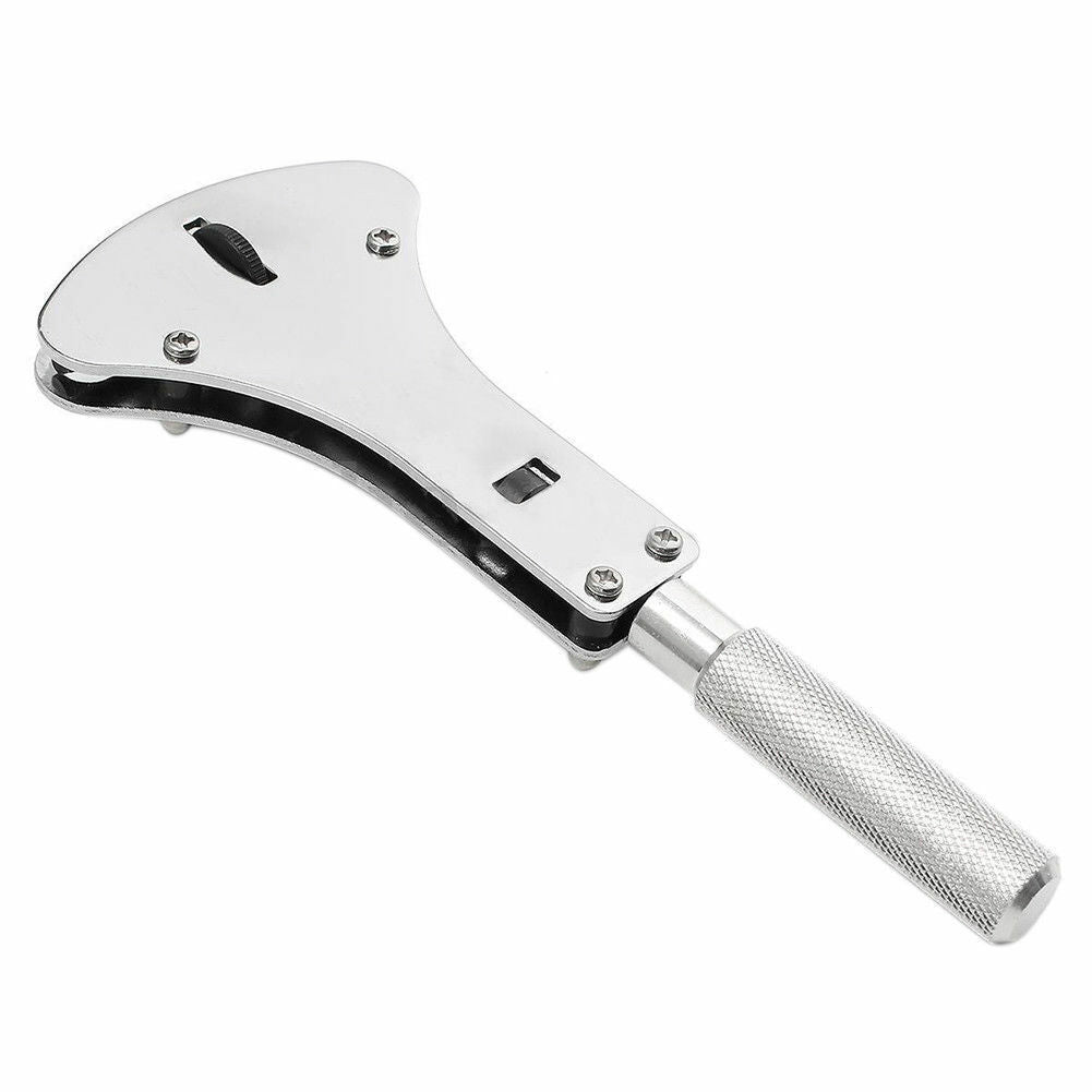 55cm Watch Back Case Opener Adjustable Screw Remover Wrench Repair w/ 18 Bits