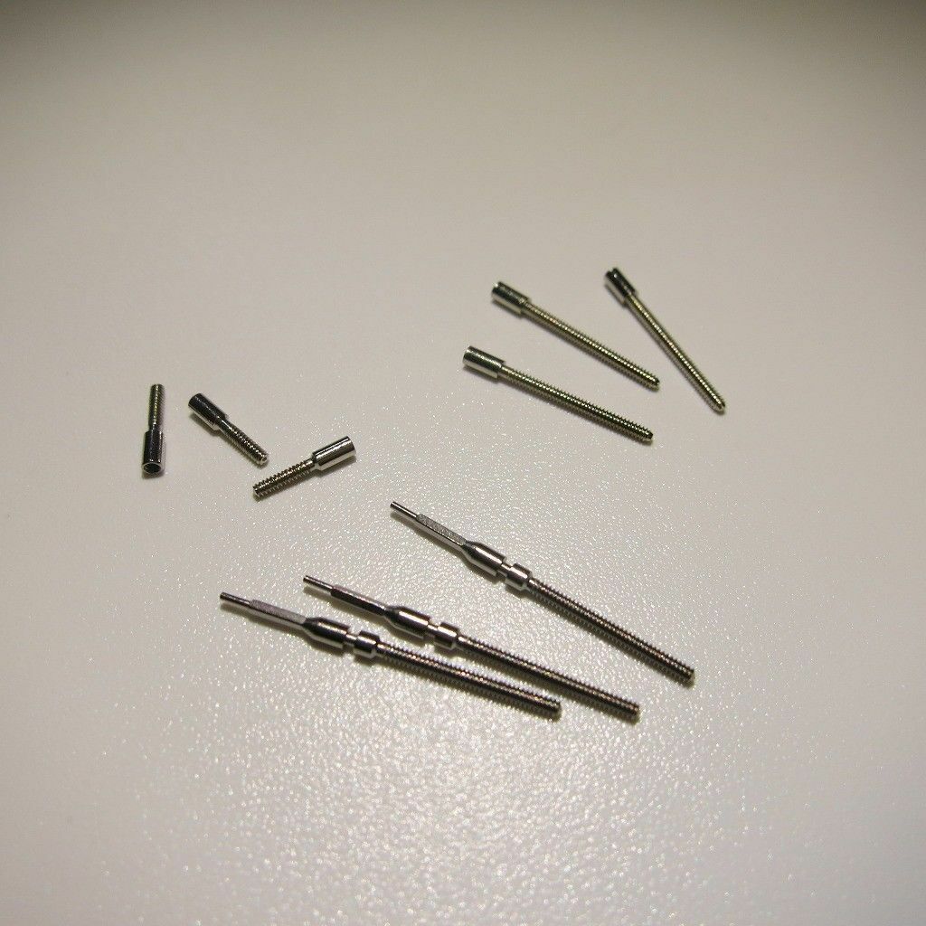 Assorted Watch Winding Stem Generic for Different Watch Movement Stainless Steel
