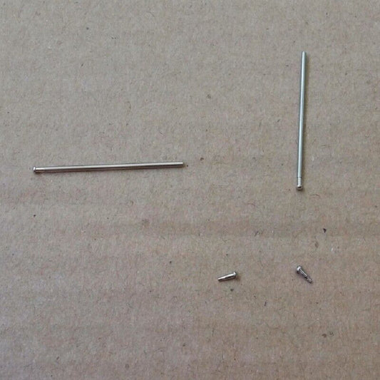 8mm-26mm 1.0mm thick friction pin spring bar for watch band clasp, durable replacement accessory.